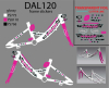 DAL120 F.RAM CASSINI ZA MY DALMATIAN X-KIDS 12 ROZA BELI 2020 @@